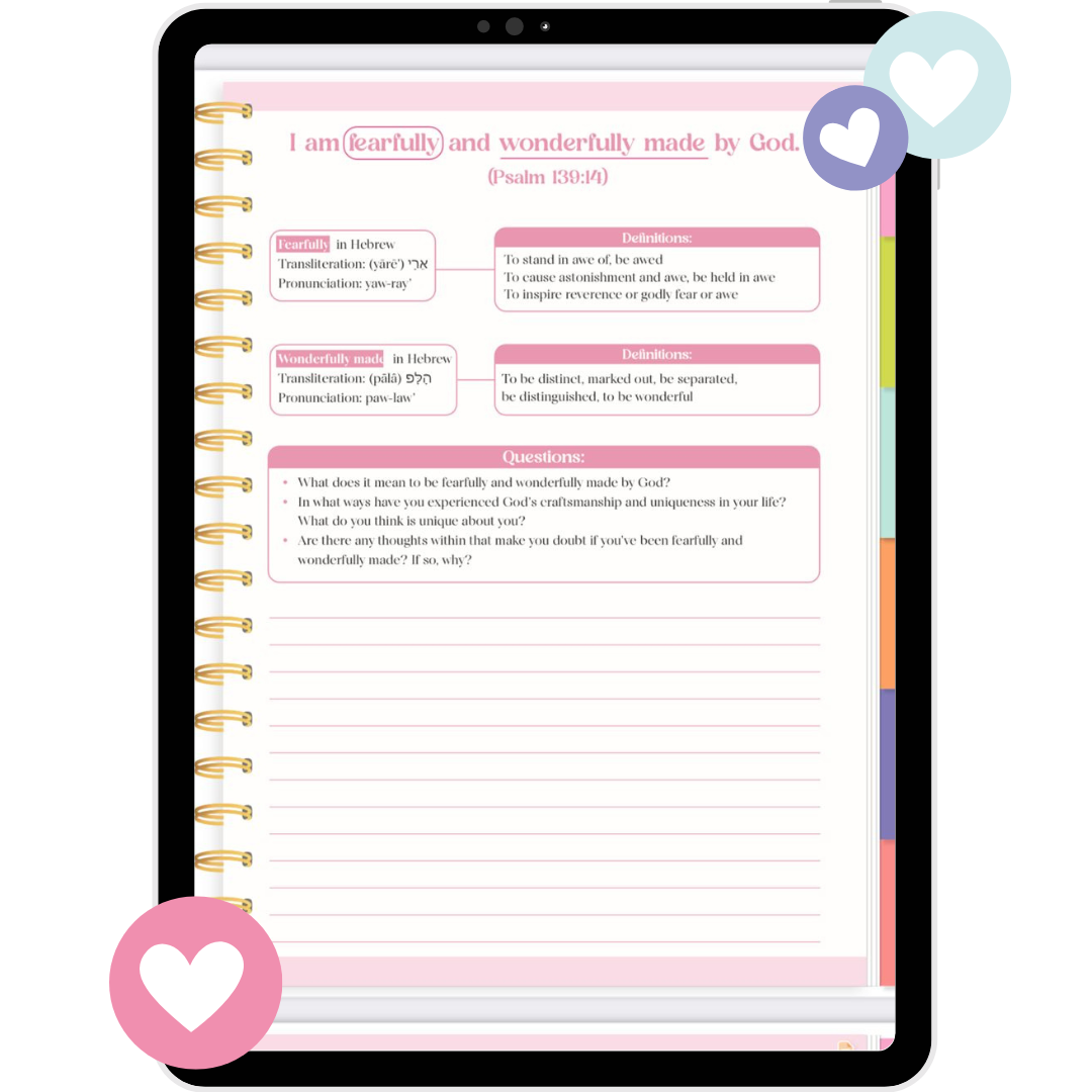 Essence Heart-Work Christian Affirmation Digital Journal